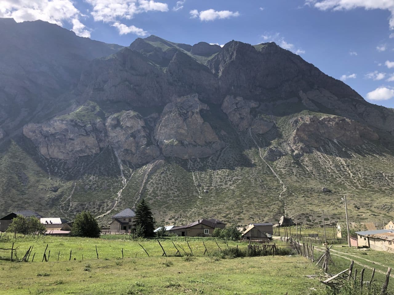Высокогорное село Булунгу